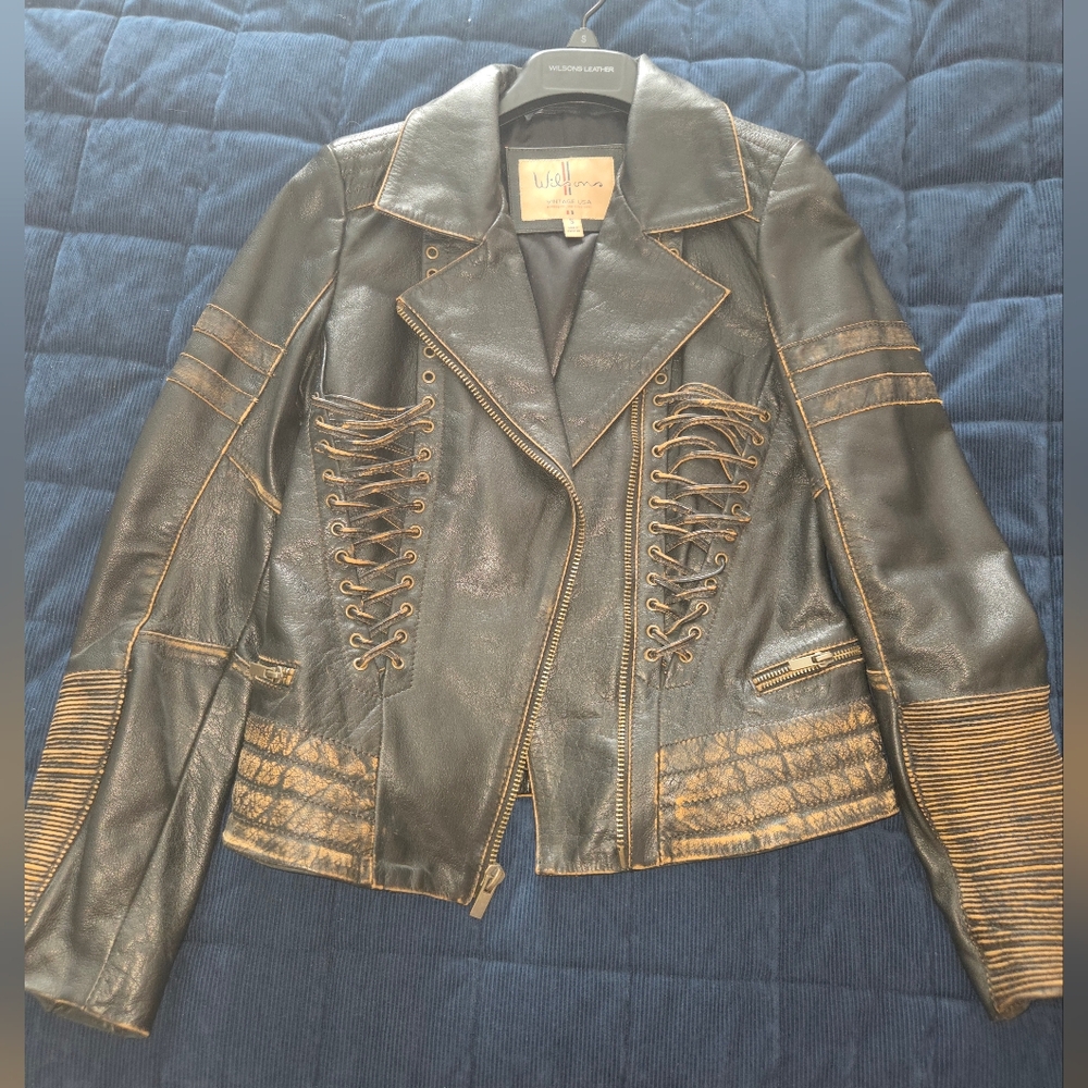 Wilsons Leather Genuine Leather Jacket Small